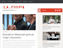 Tablet Screenshot of lacuinadecatalunya.com